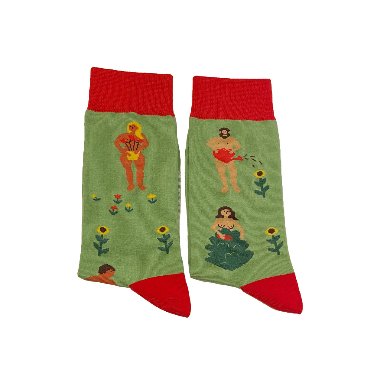 Naked Gardening Garten Soctopus Socken in 37-42 im Paar