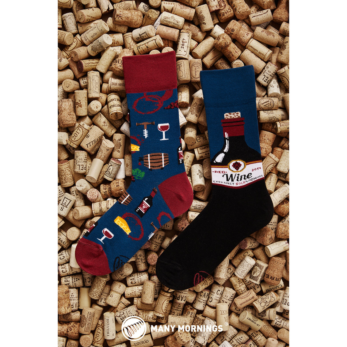 Cabernet Sockvignon Many Mornings Socken in 43-46 im Paar