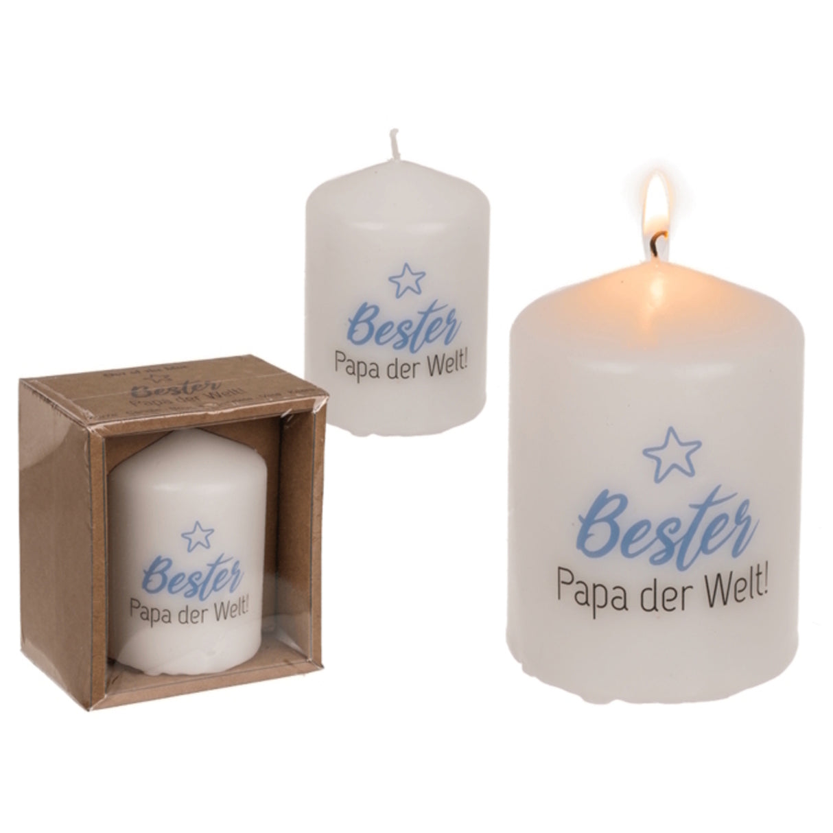 Bester Papa der Welt Kerze