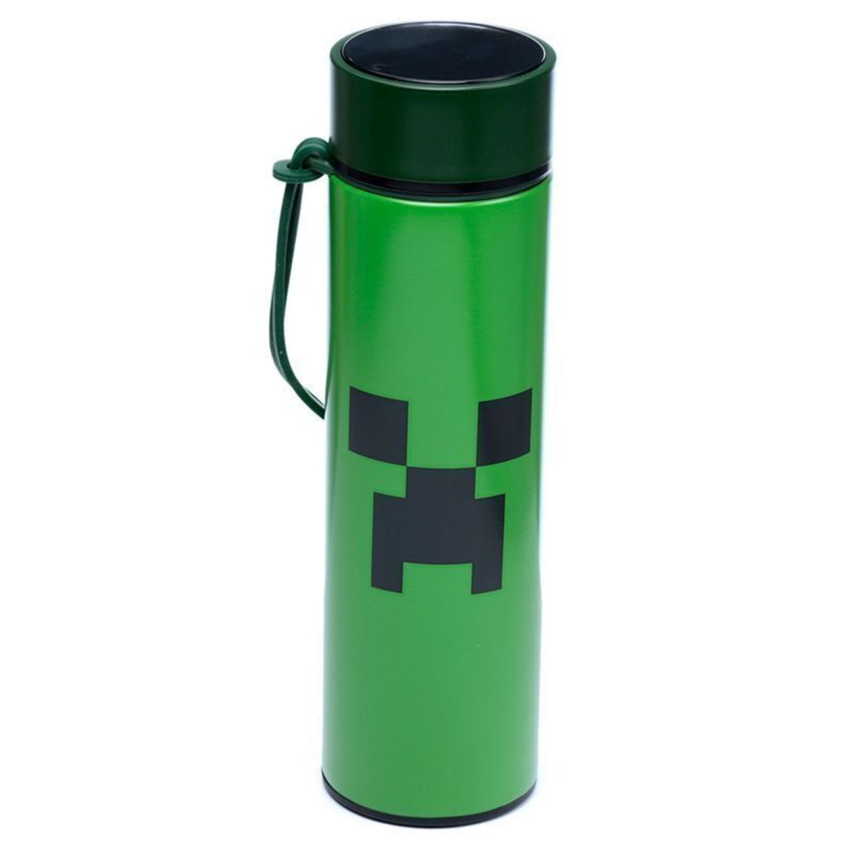 Minecraft Creeper Trinkflasche mit Digital Thermometer
