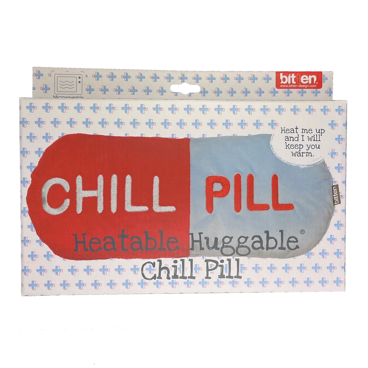 Tablette Chill Pill Körnerkissen mit Lavendelduft
