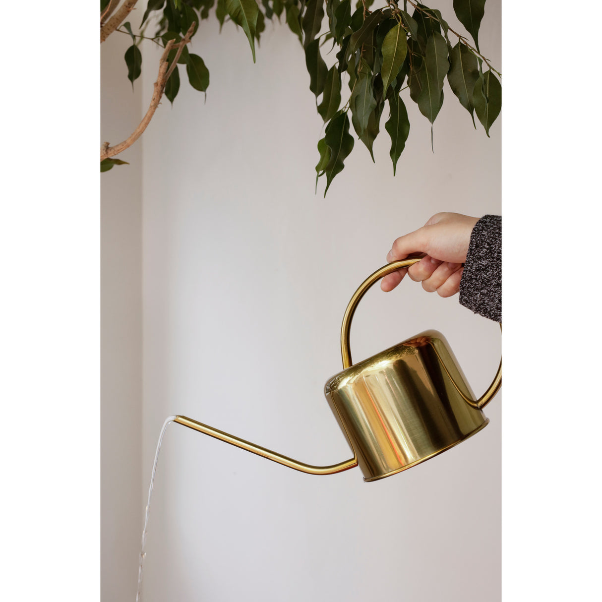 Vintage Gießkanne in Gold