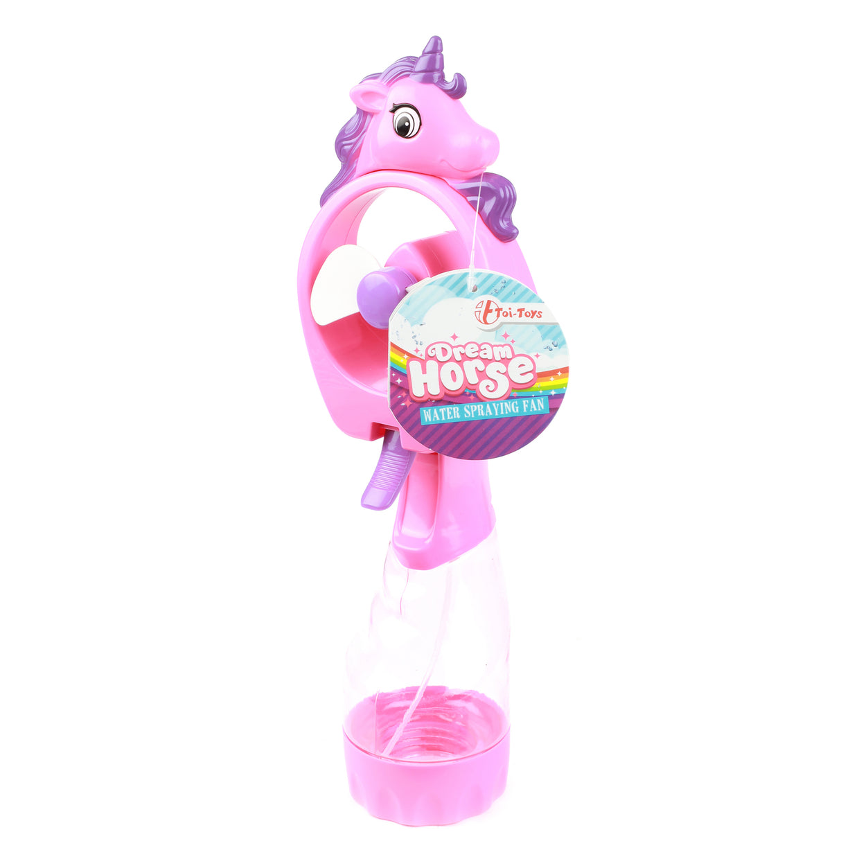 Einhorn Handventilator mit Sprühflasche