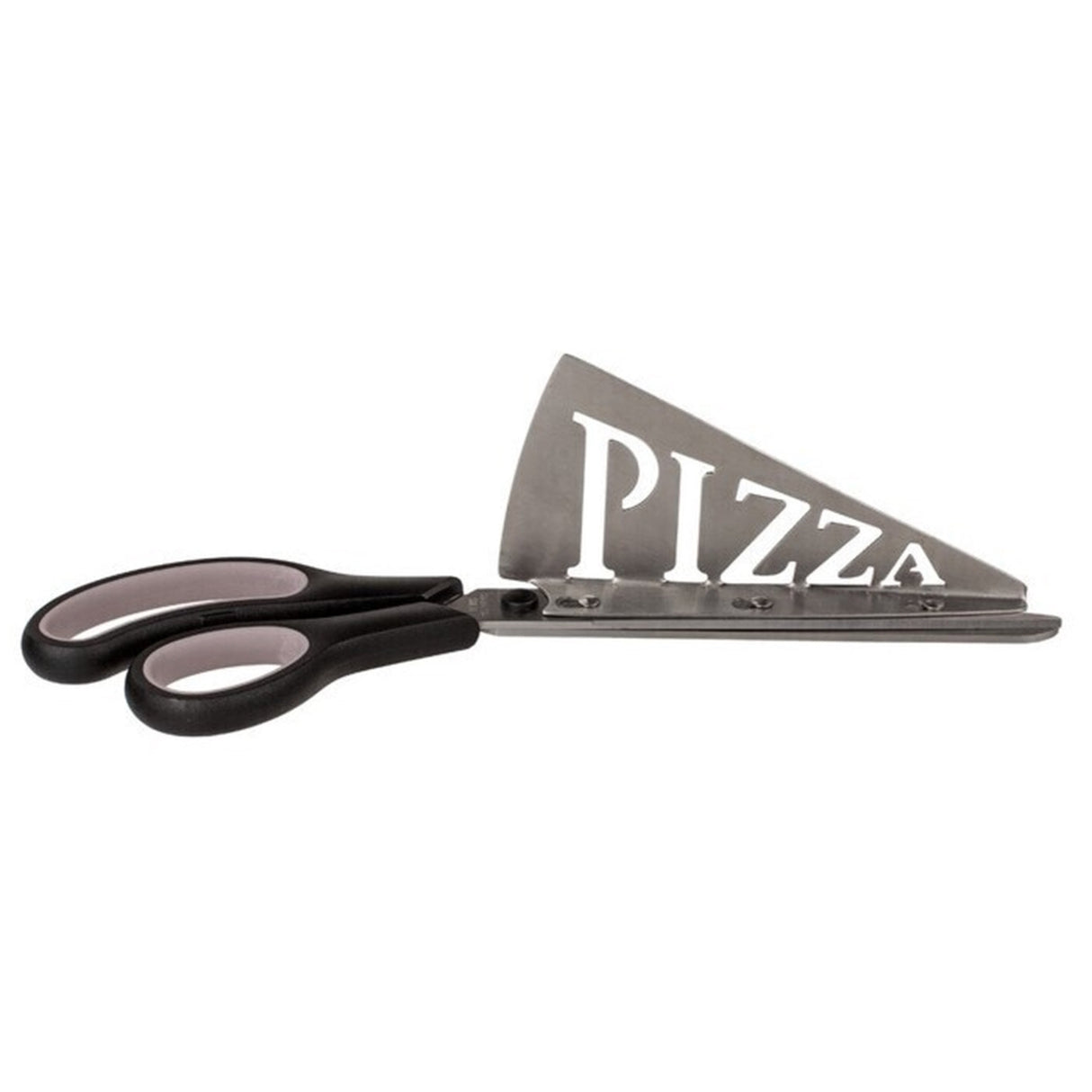 Pizzaschere Küchenhelfer mit Servierfläche