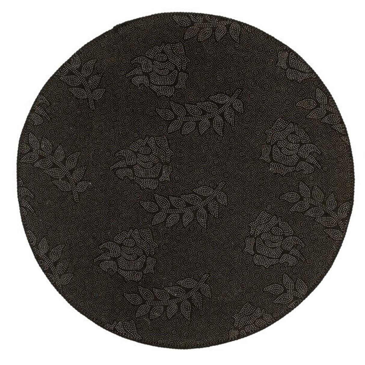 Schallplatte Vinyl Fußmatte mit ca. 60cm Durchmesser