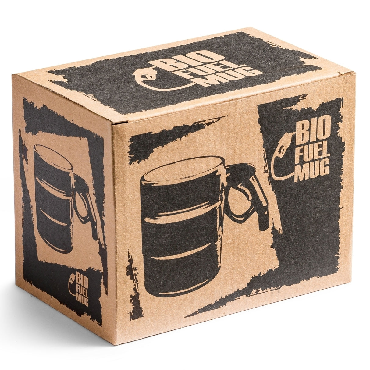 Bio Kraftstoff Fass Kaffeebecher mit Zapfhahn Griff