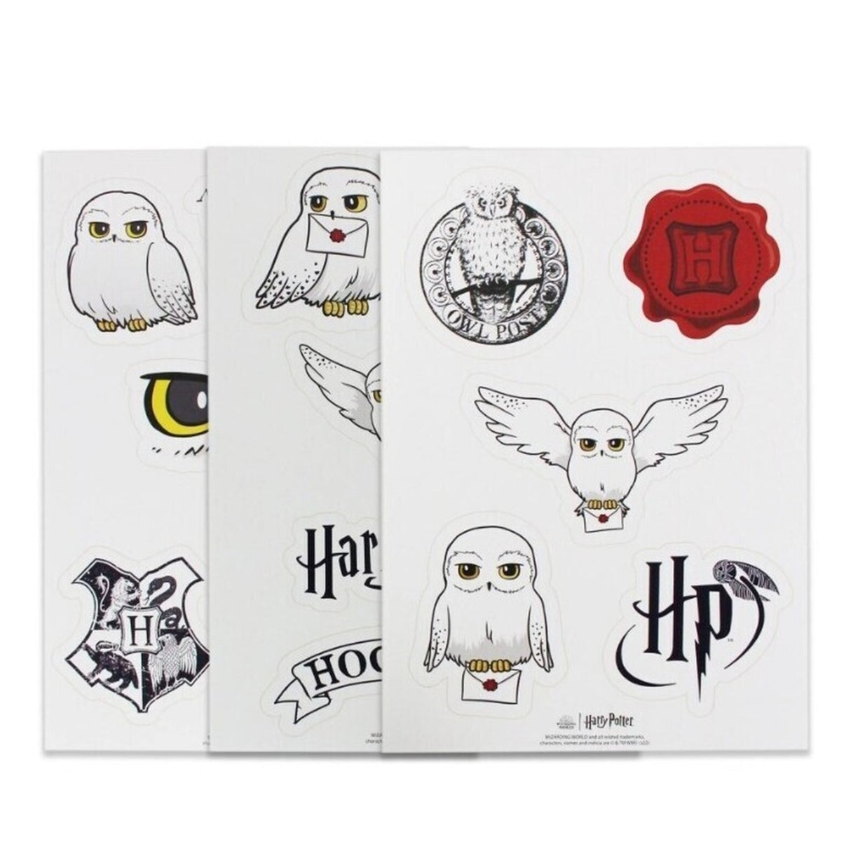 Harry Potter Eule Hedwig Sticker im 15er Set