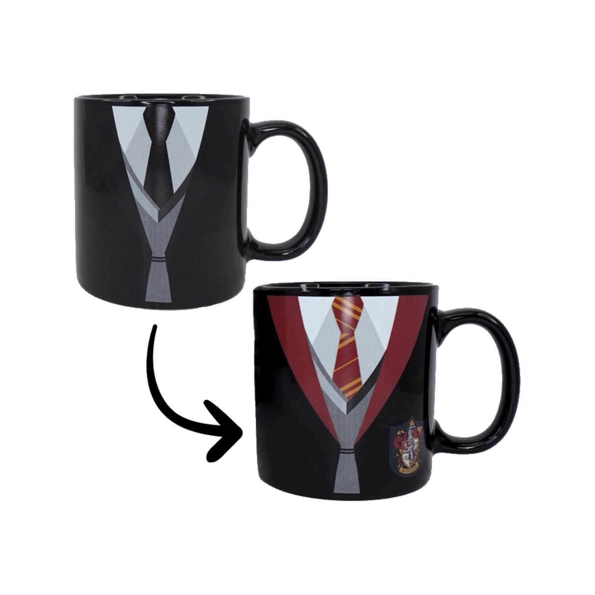 Harry Potter Gryffindor Schuluniform Kaffeebecher mit Wärmeeffekt