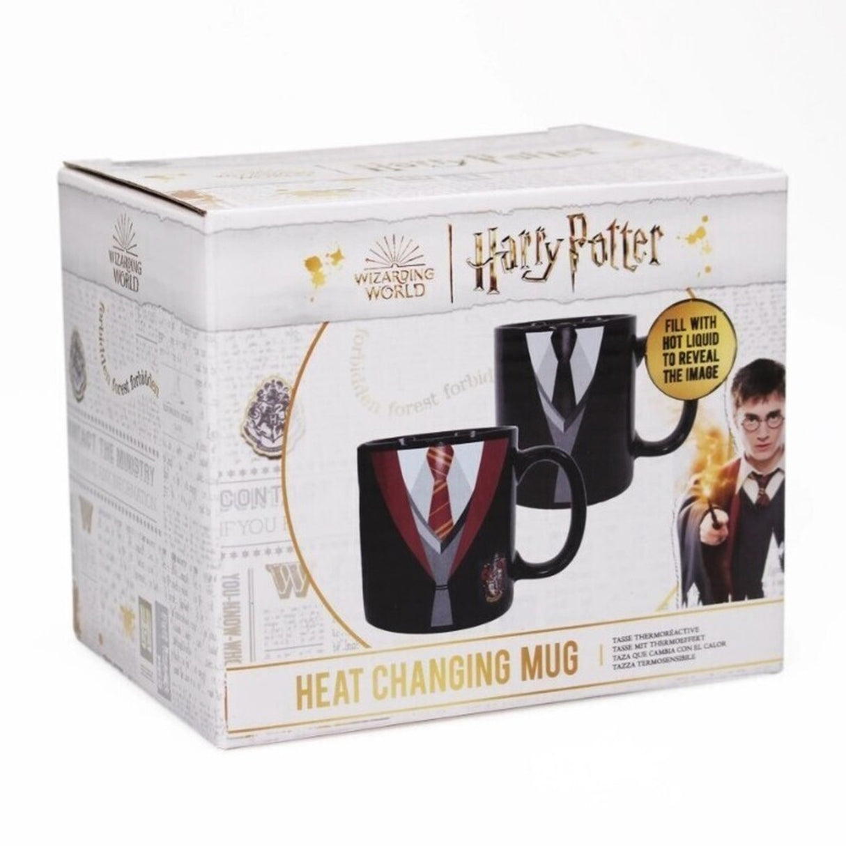 Harry Potter Gryffindor Schuluniform Kaffeebecher mit Wärmeeffekt