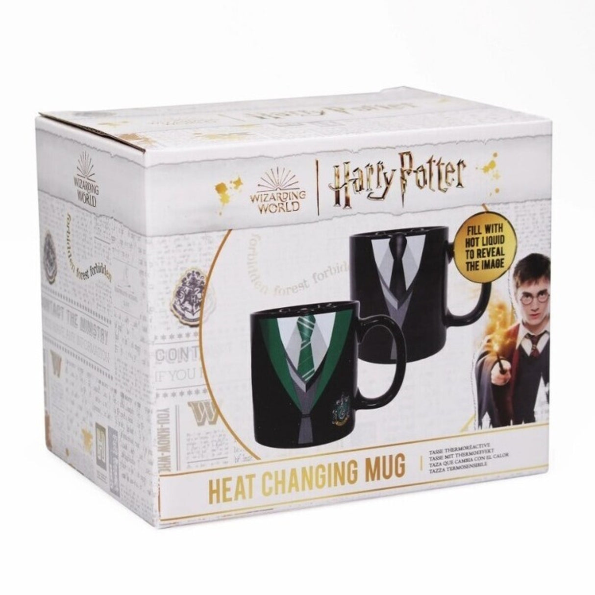Harry Potter Slytherin Schuluniform Kaffeebecher mit Wärmeeffekt
