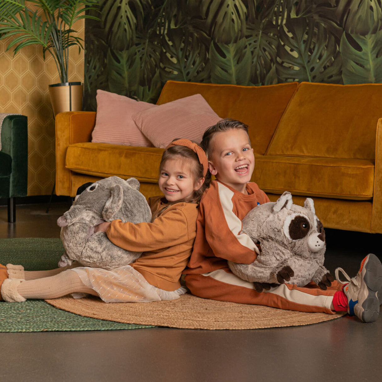 Waschbär Handwärmer Noxxiez Kuscheltier
