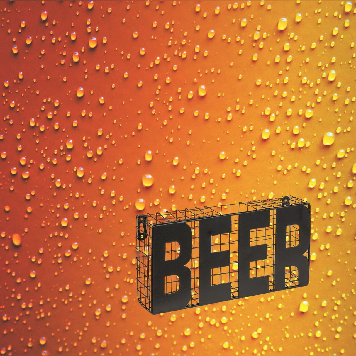 Beer Kronkorkensammler Dekoartikel aus Metall
