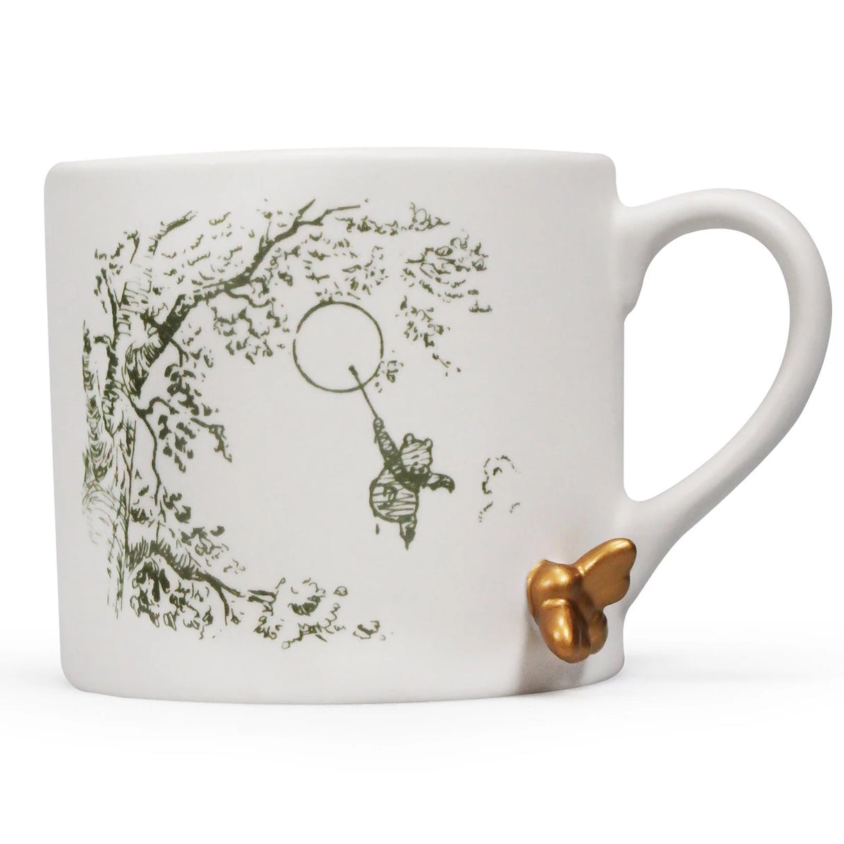 Disney Winnie Puuh Kaffeebecher mit goldener Biene