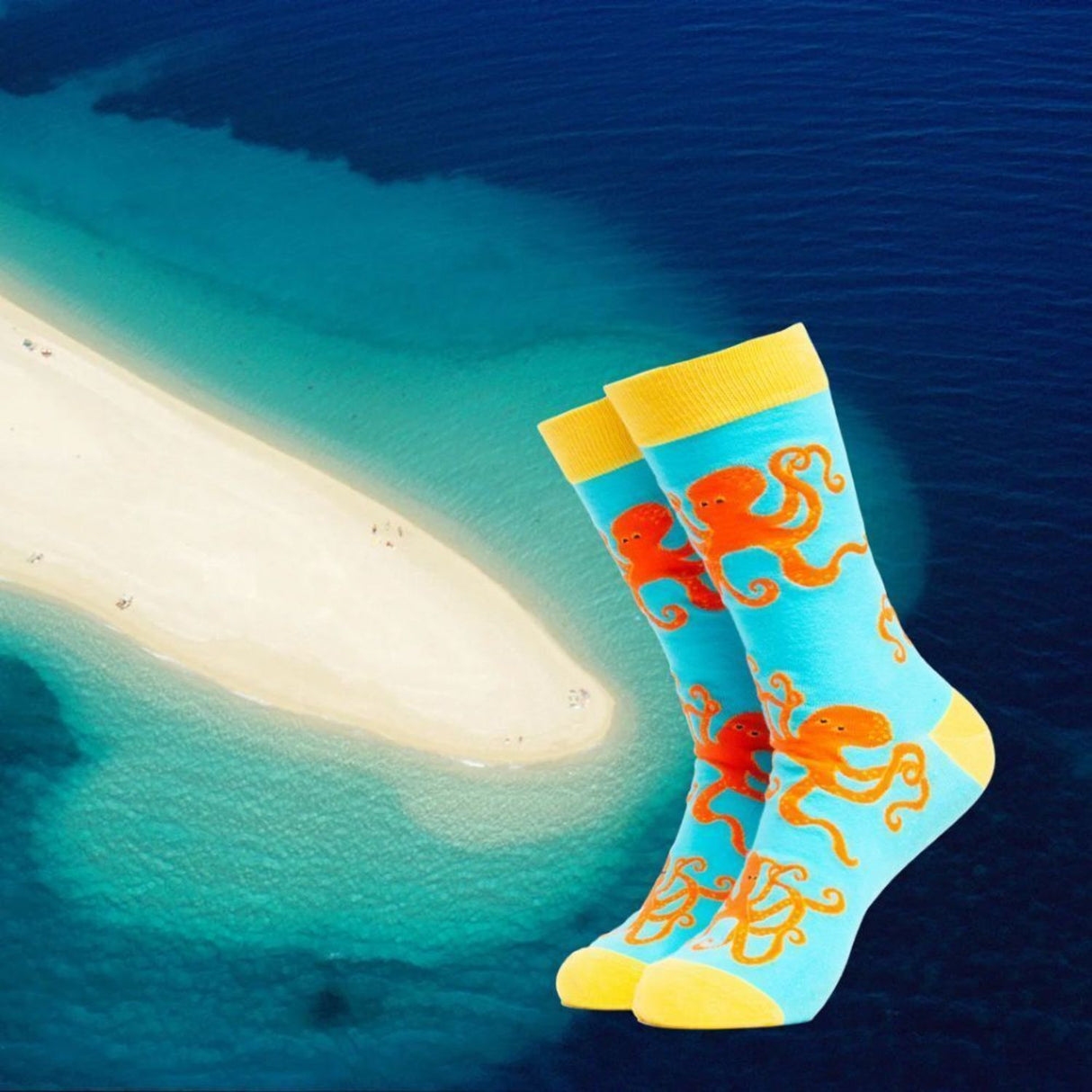Kraken Soctopus Socken in 37-42 im Paar