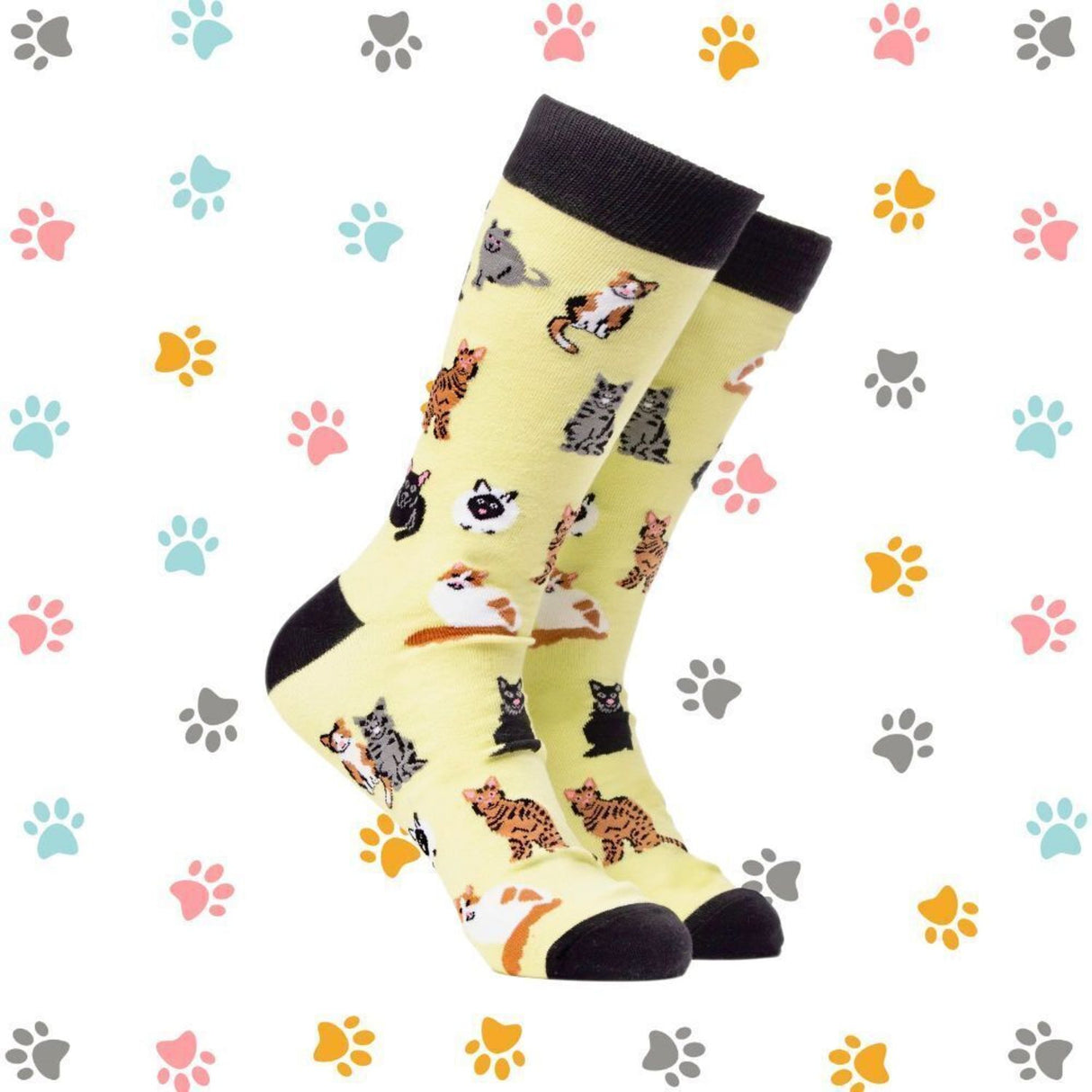 Katzenfreund Soctopus Socken in 43-46 im Paar