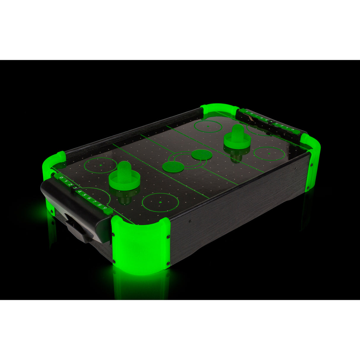 Neon Airhockey Spiel für den Tisch