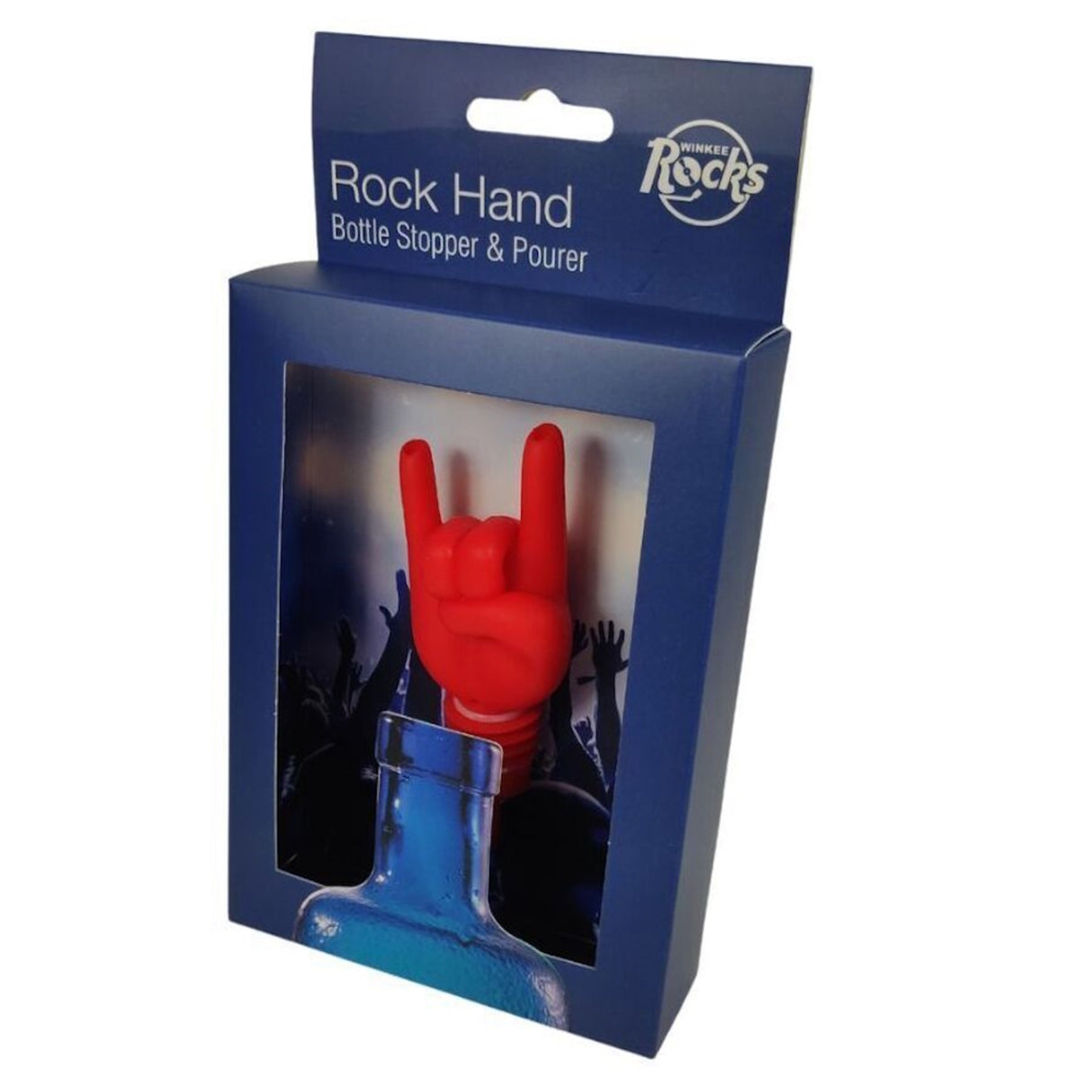 Heavy Metal Hand Flaschenverschluss mit Ausgießer