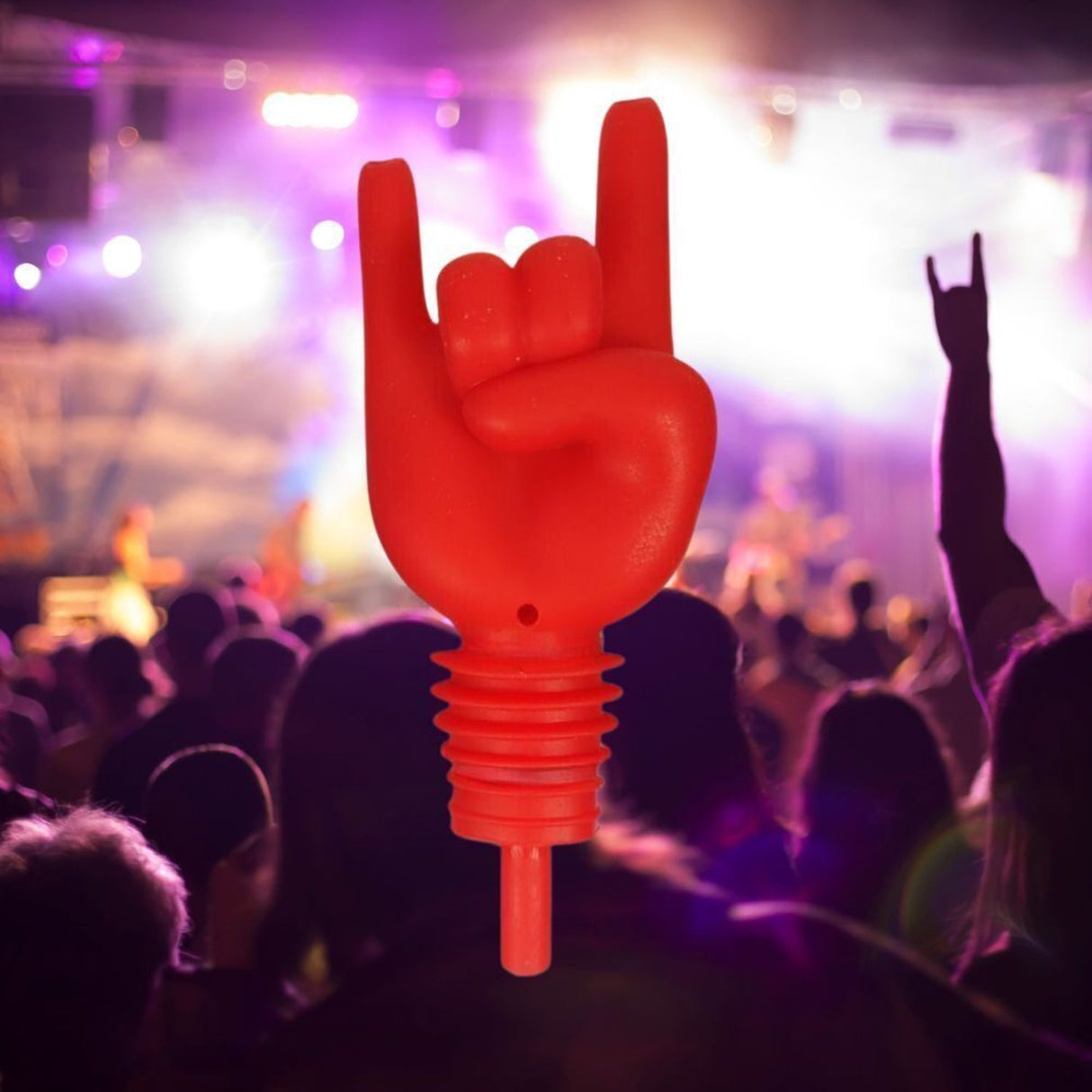 Heavy Metal Hand Flaschenverschluss mit Ausgießer