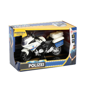 Polizei Motorrad Spielzeug mit Licht und Sound