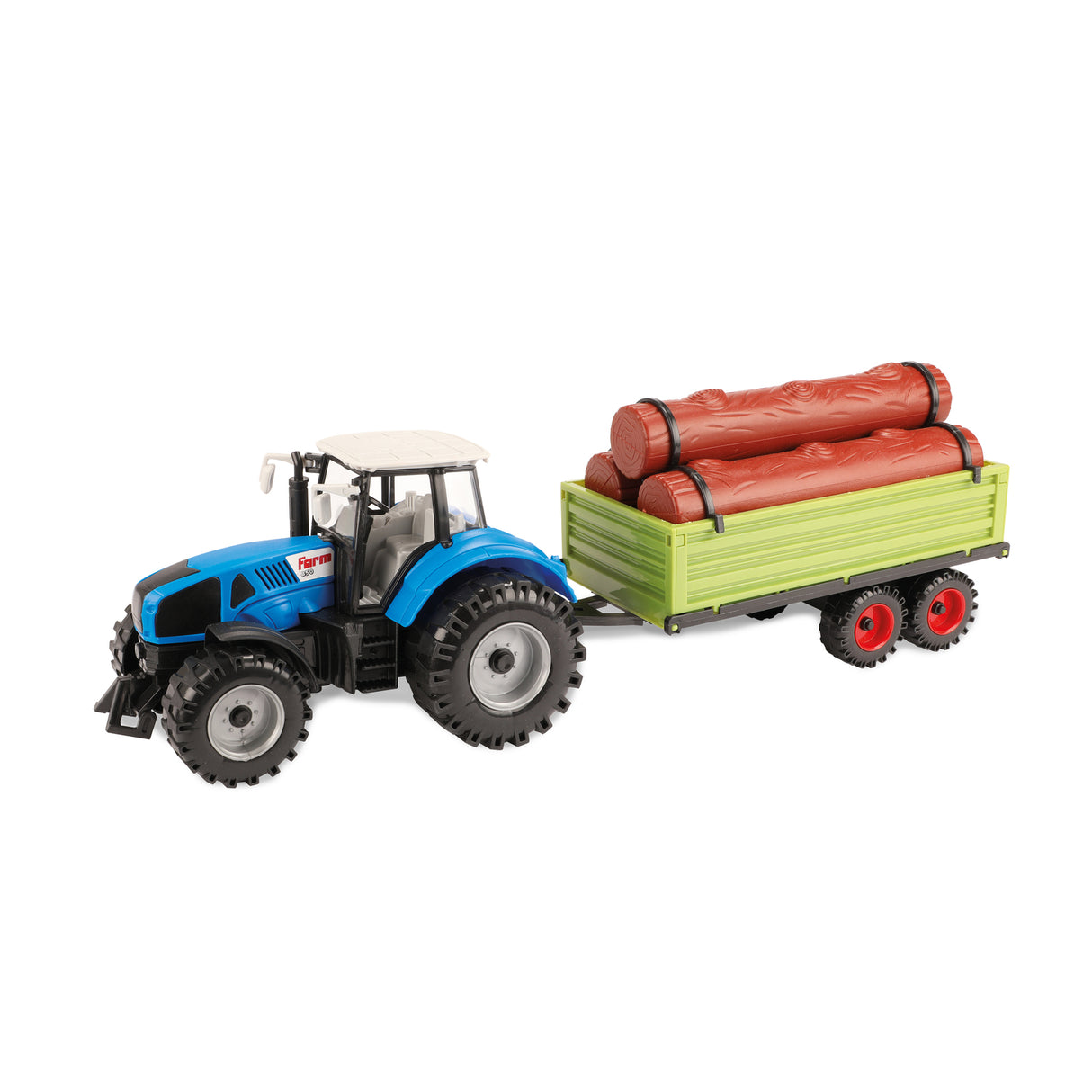 Traktor und Anhänger Spielzeug mit Friktionsmotor