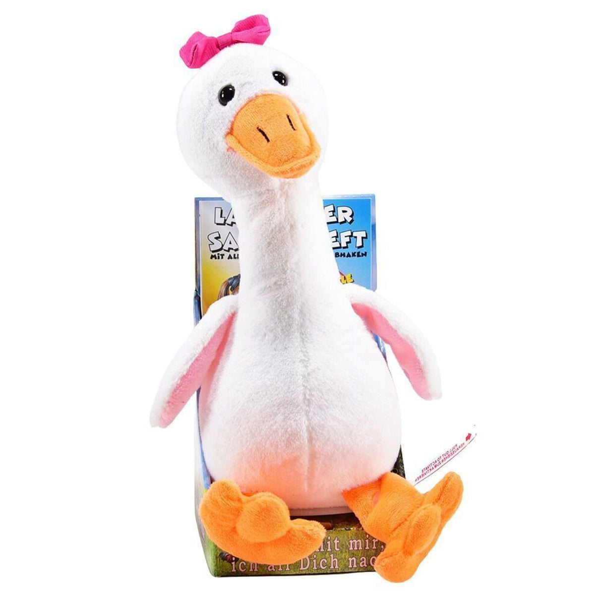 Laber Gans Kuscheltier mit Sprachwiedergabe