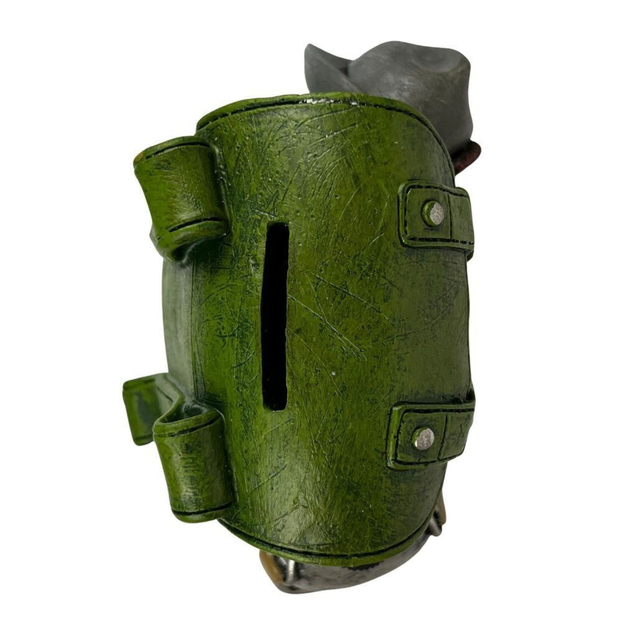 Wanderrucksack Spardose mit Seppelhut und Trinkflasche
