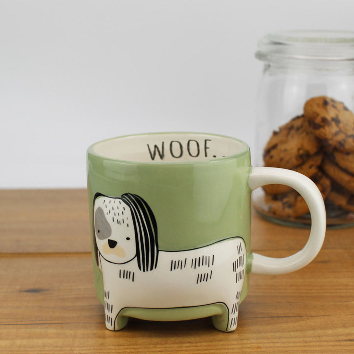Woof Hund Kaffeebecher