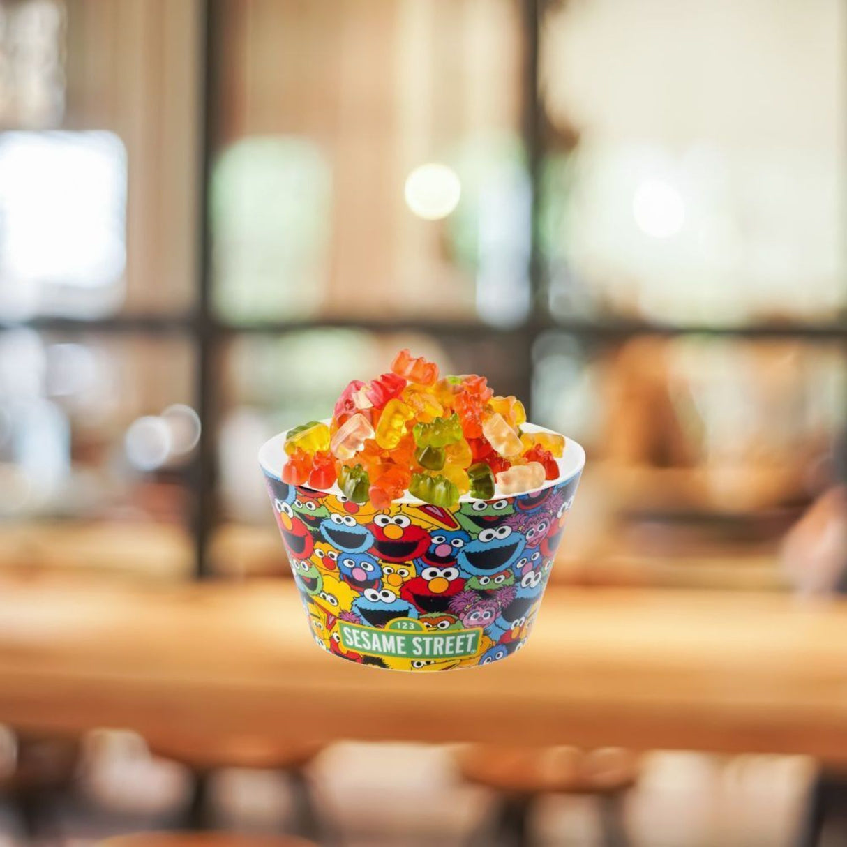 Sesamstraße Charaktere Müslischale