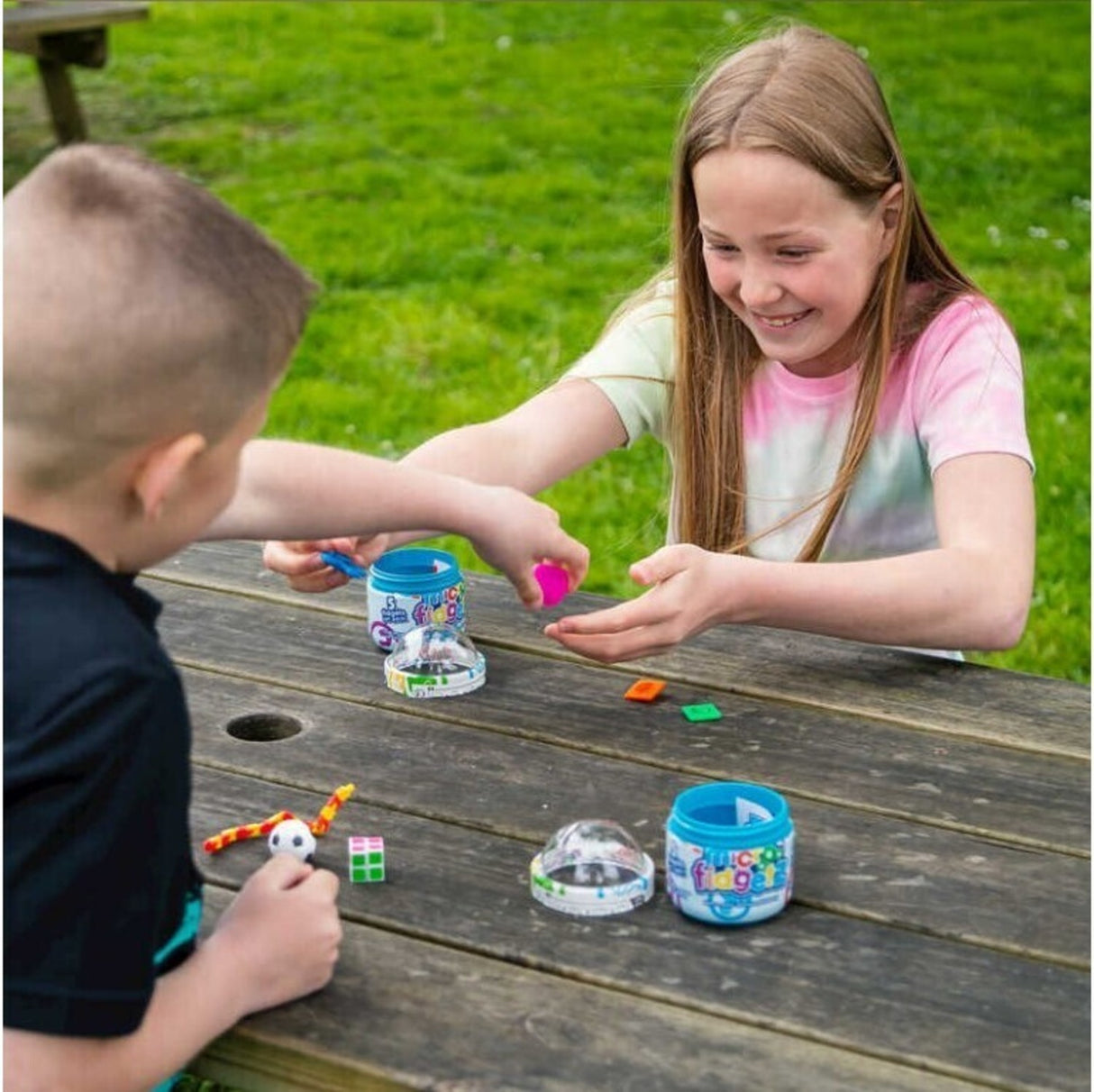 Mini Anti-Stress Spielzeug mit 5 Fidgetz in zufälliger Auswahl