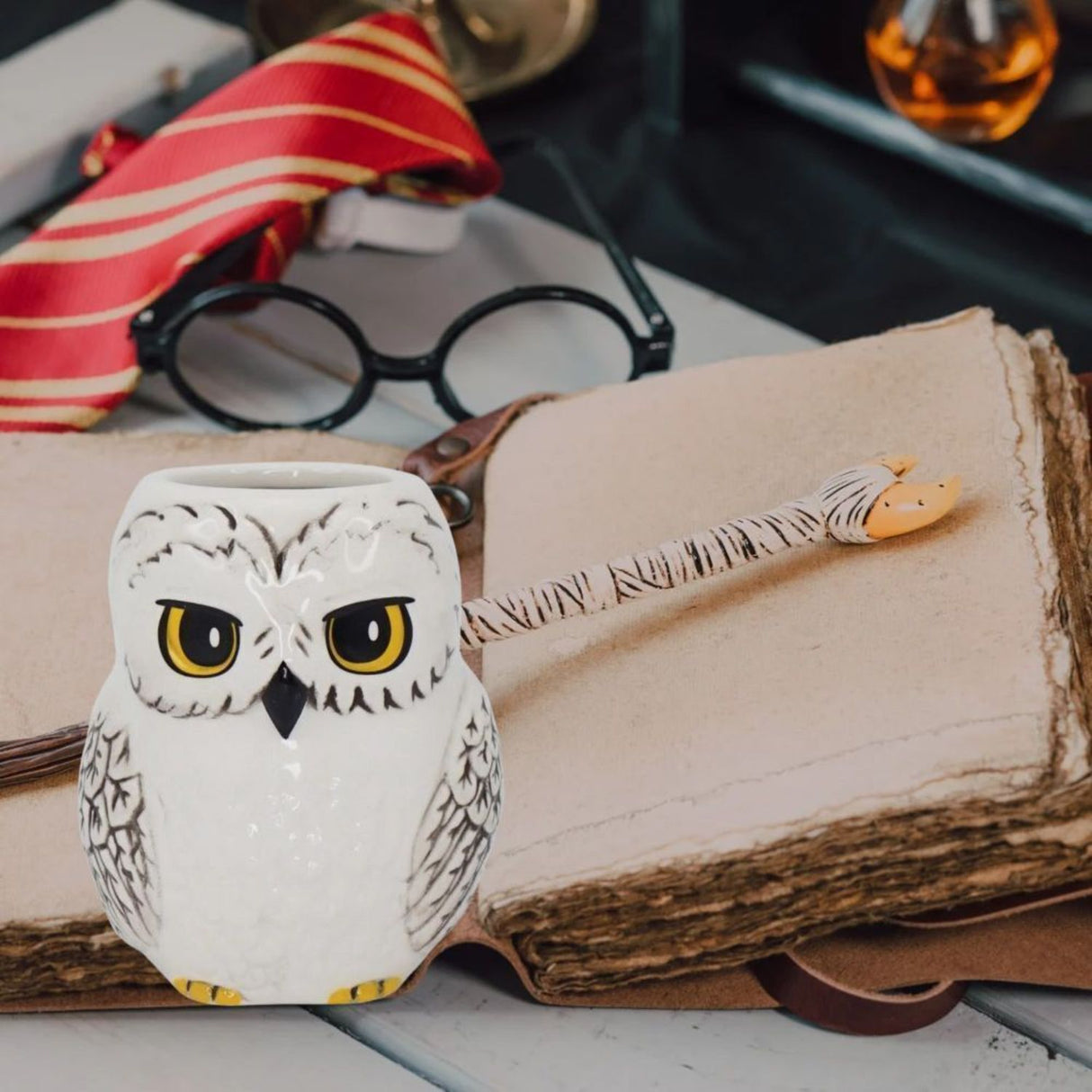 Harry Potter Schneeeule Hedwig Stiftehalter für Pflanzen, Stifte oder Krimskrams