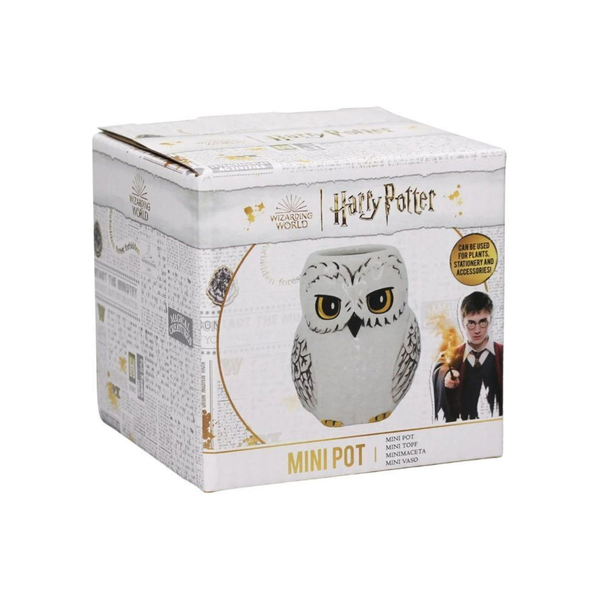 Harry Potter Schneeeule Hedwig Stiftehalter für Pflanzen, Stifte oder Krimskrams