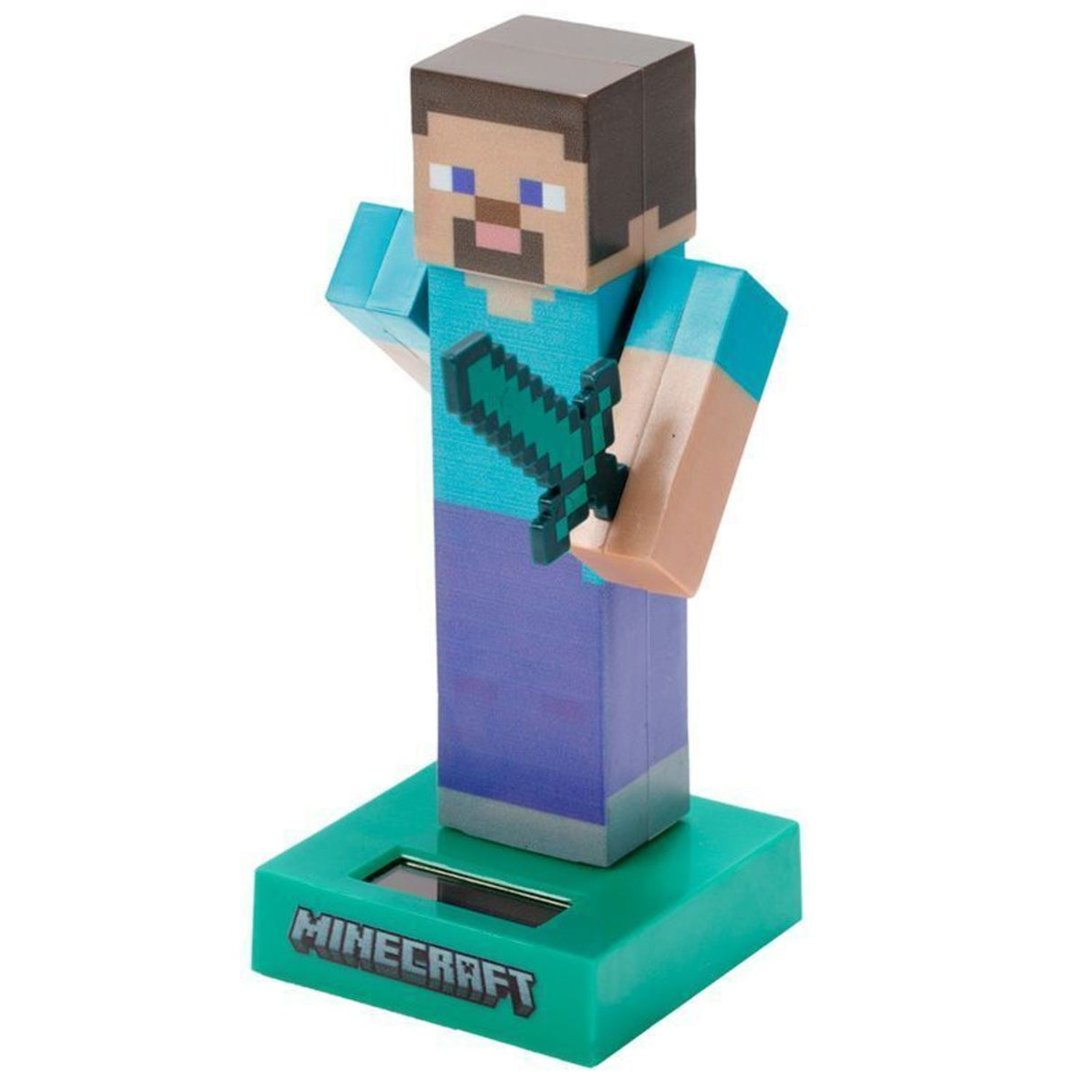 Minecraft Steve Solarfigur