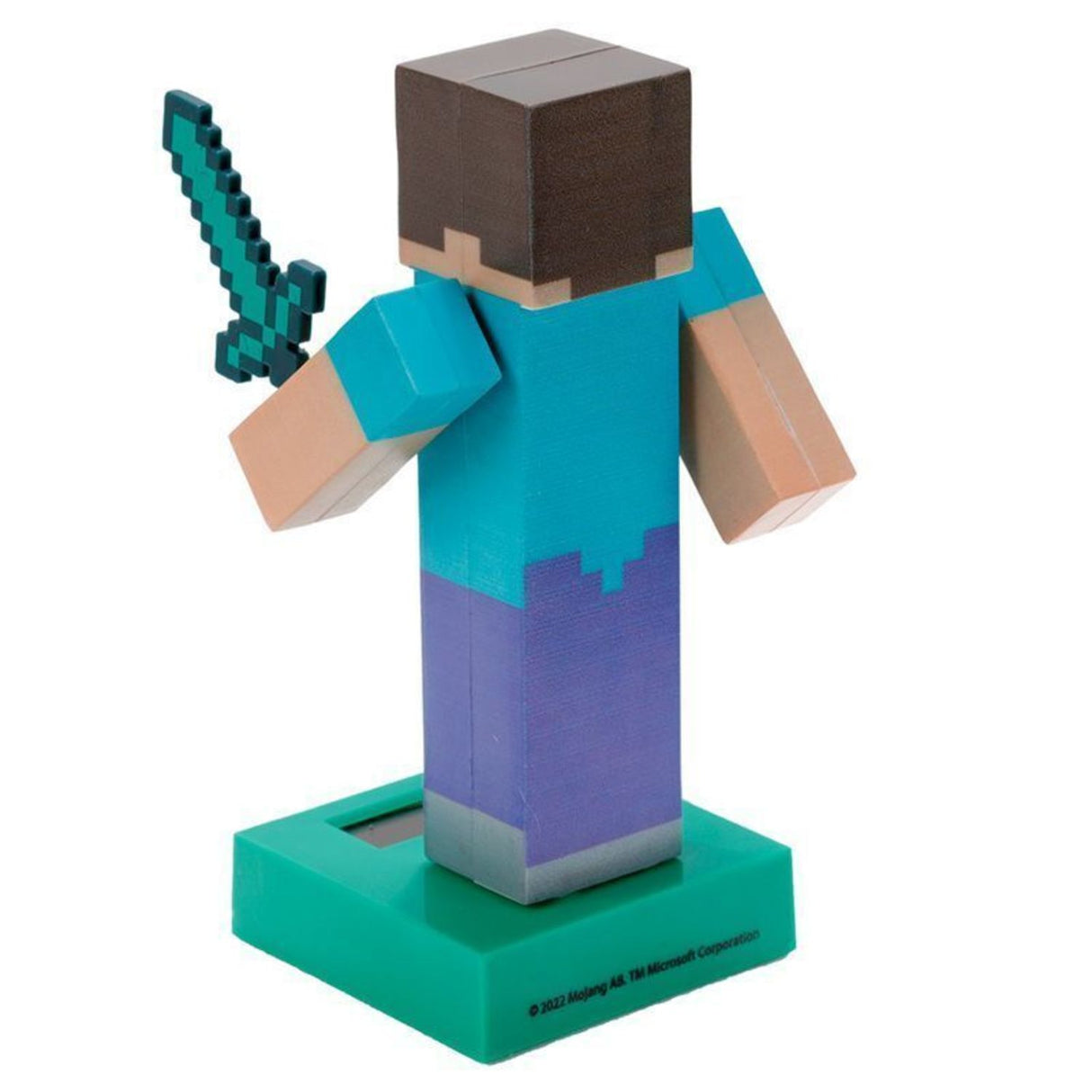 Minecraft Steve Solarfigur