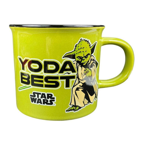 Star Wars Yoda Best Campingtasse mit Schlüsselanhänger