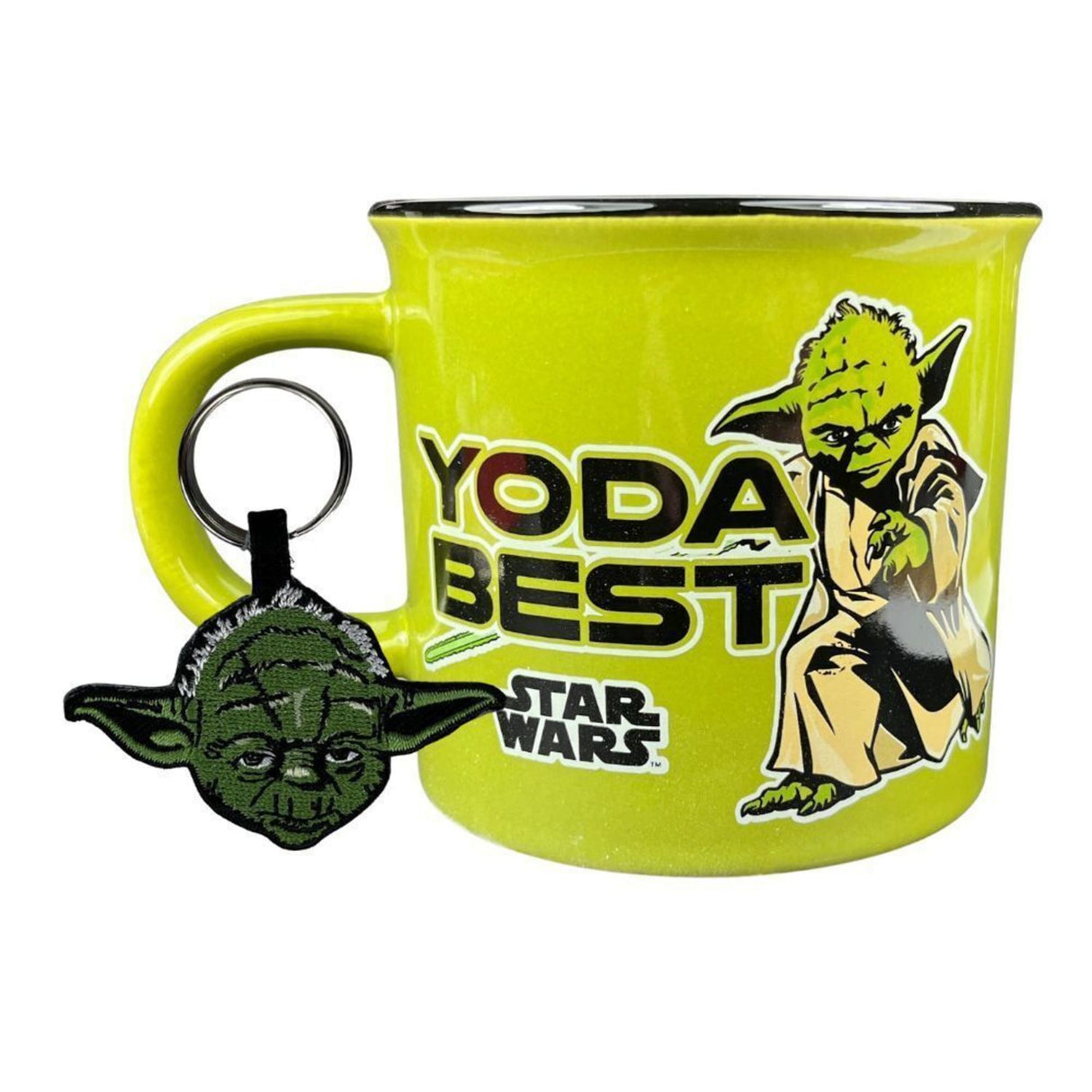 Star Wars Yoda Best Campingtasse mit Schlüsselanhänger