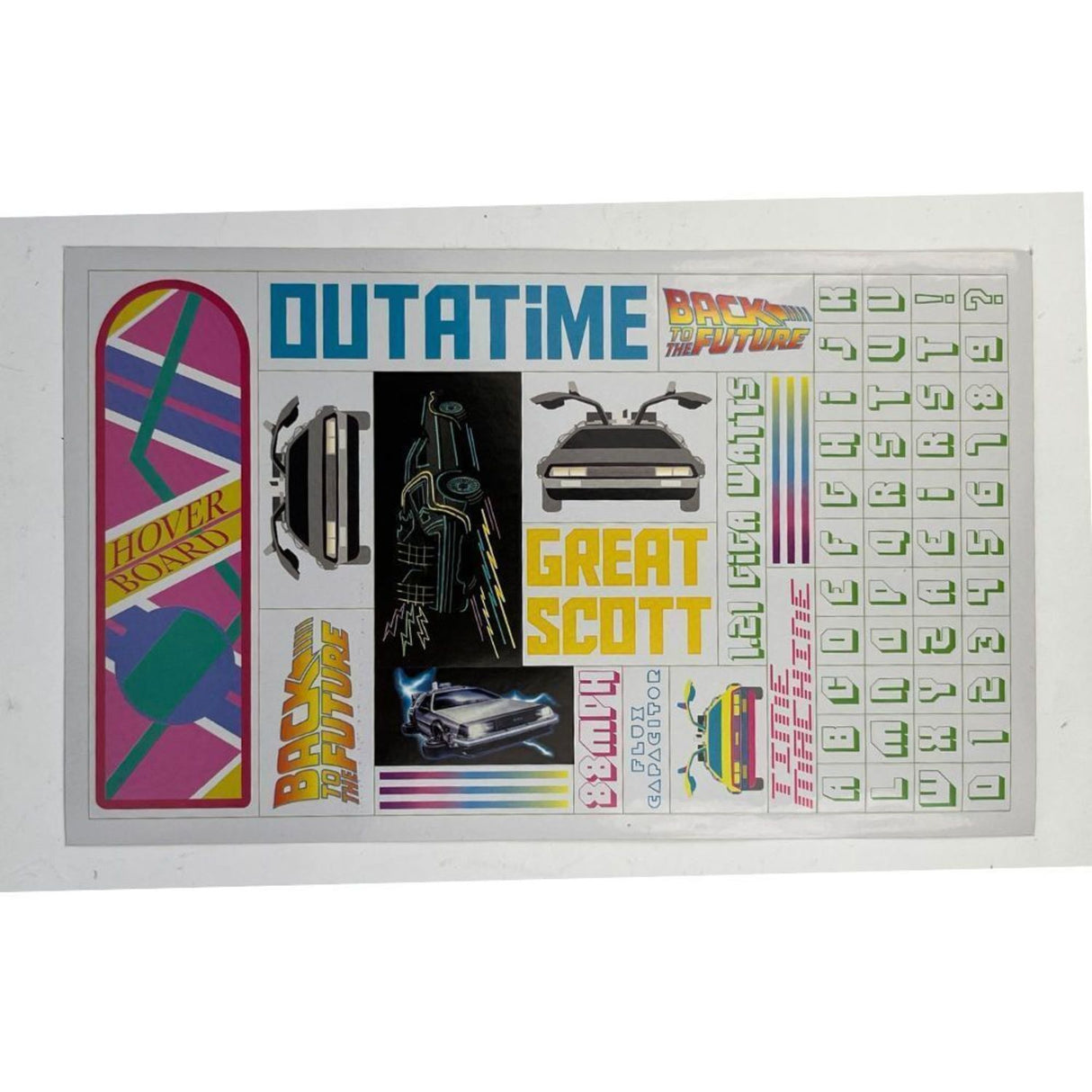 Zurück in die Zukunft VHS-Kassette A5 Notizbuch