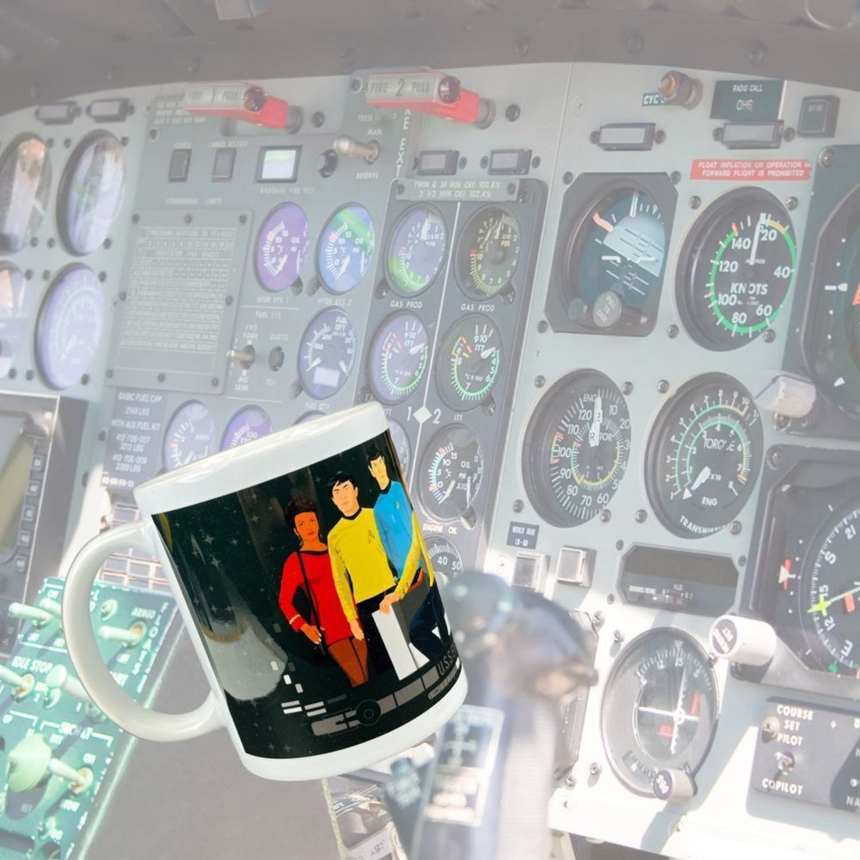 Star Trek Besatzung Kaffeebecher