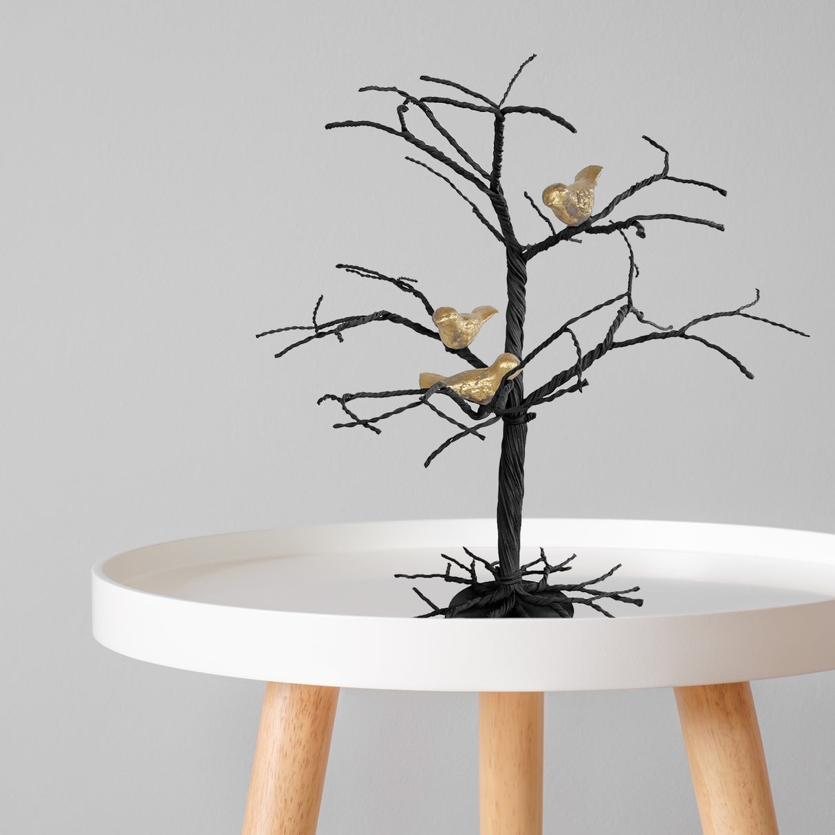 Vögel auf Baum Schmuckhalter