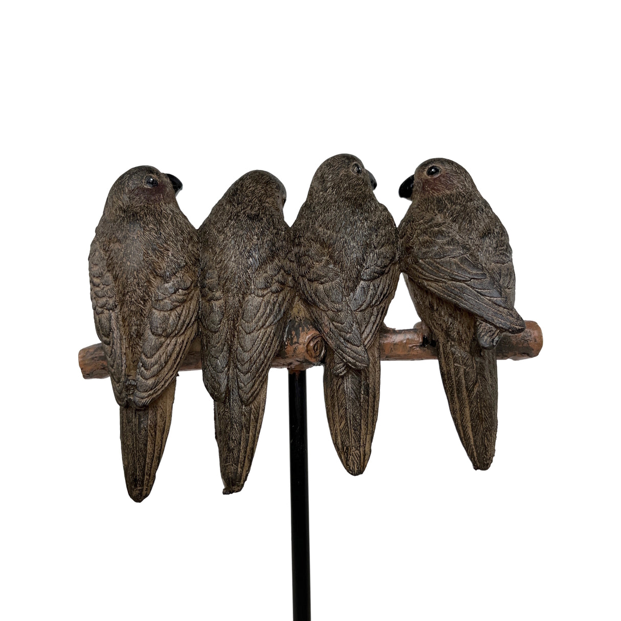 Vogelstange Schmuckständer in braun