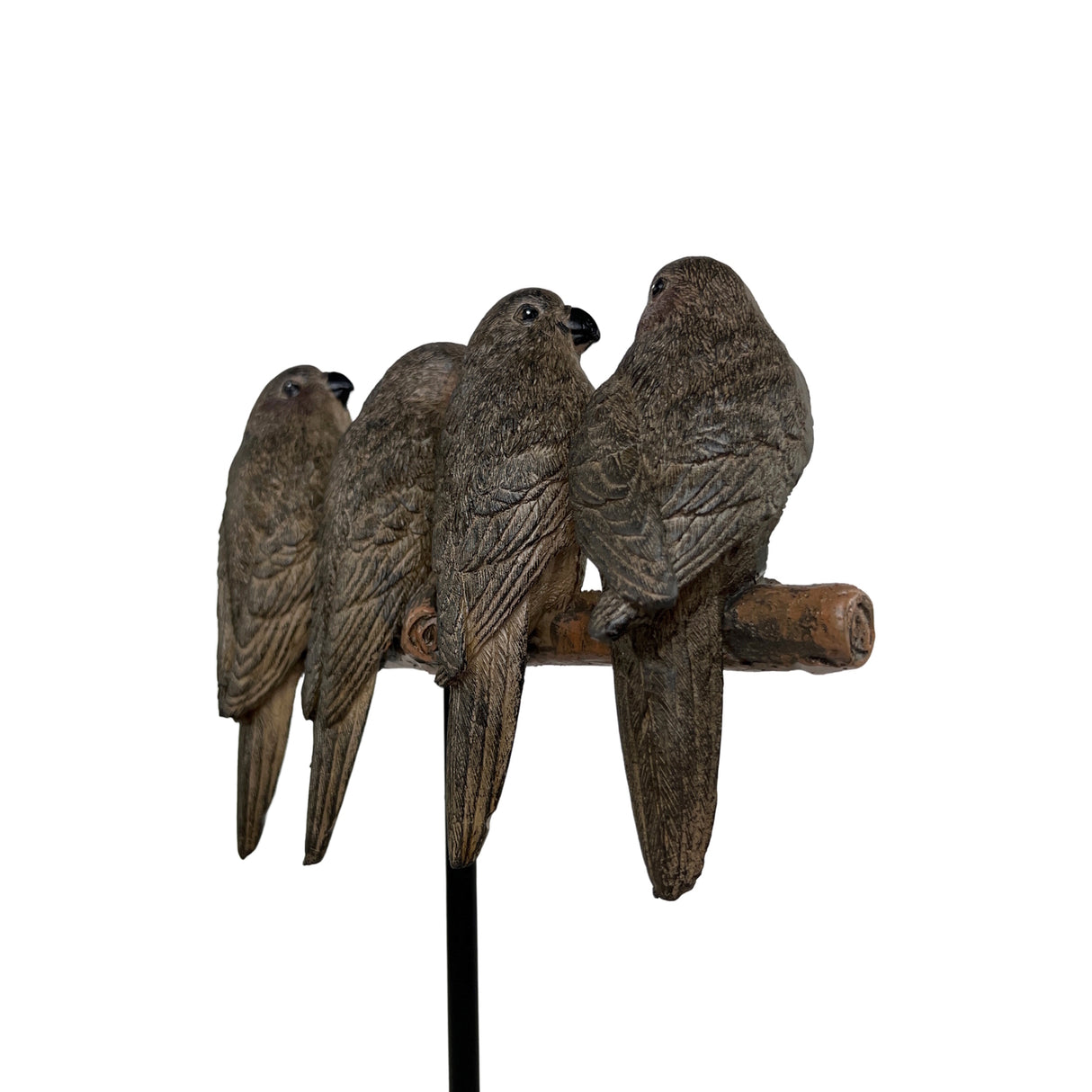 Vogelstange Schmuckständer in braun