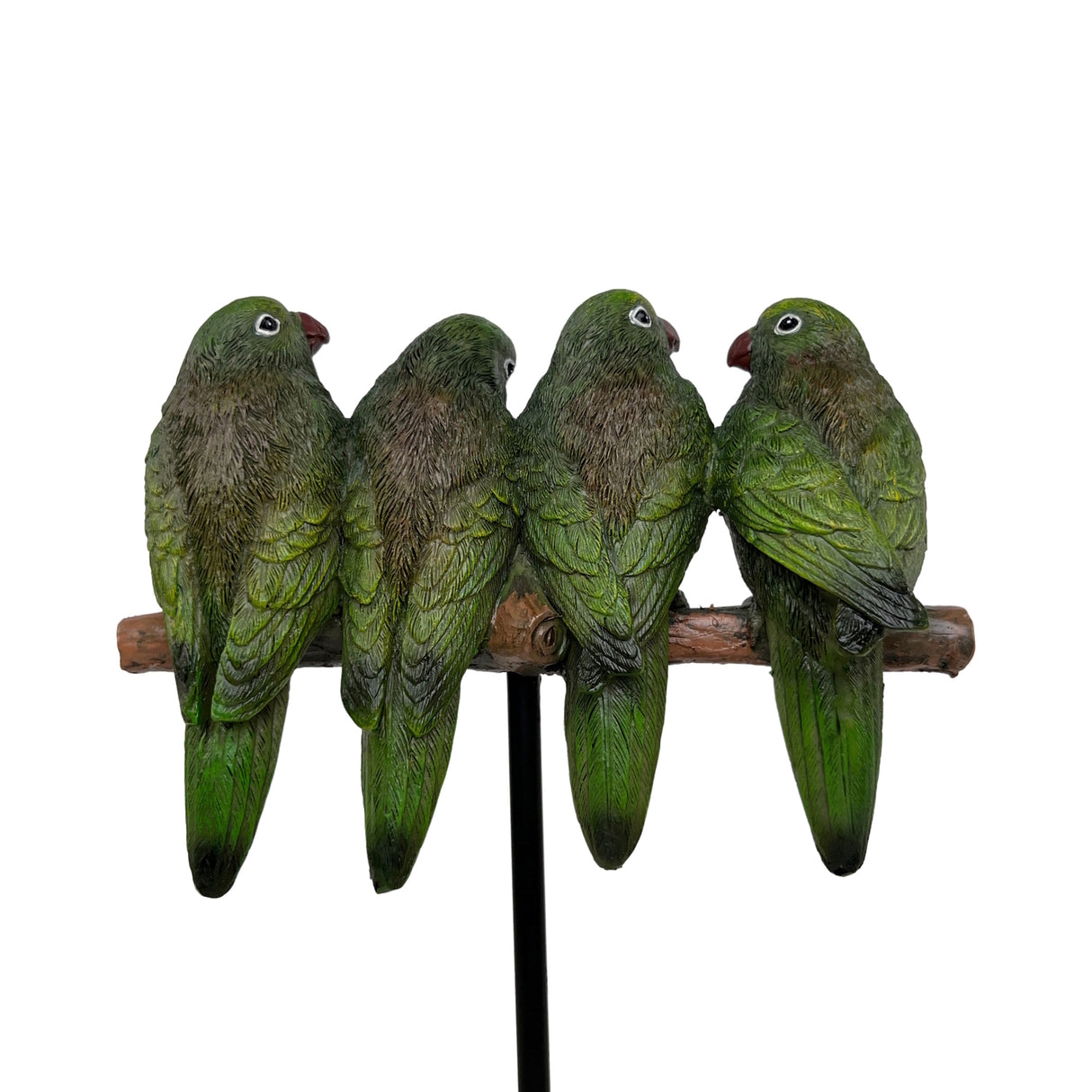 Vogelstange Schmuckständer in grün