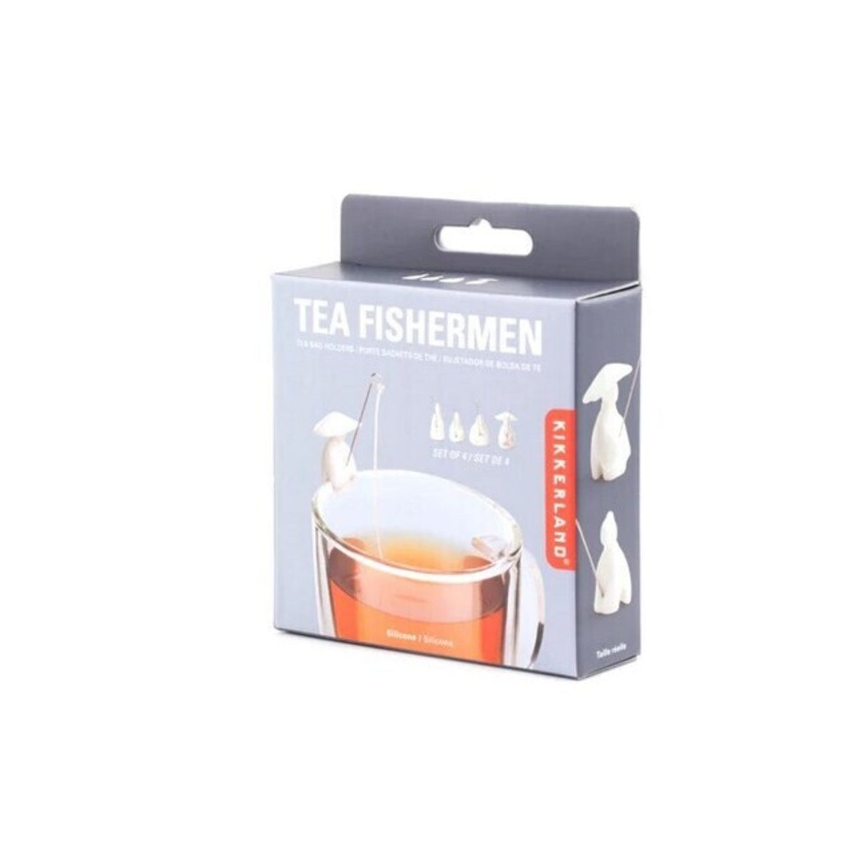 Chinesische Angler Teebeutelhalter im 4er Set