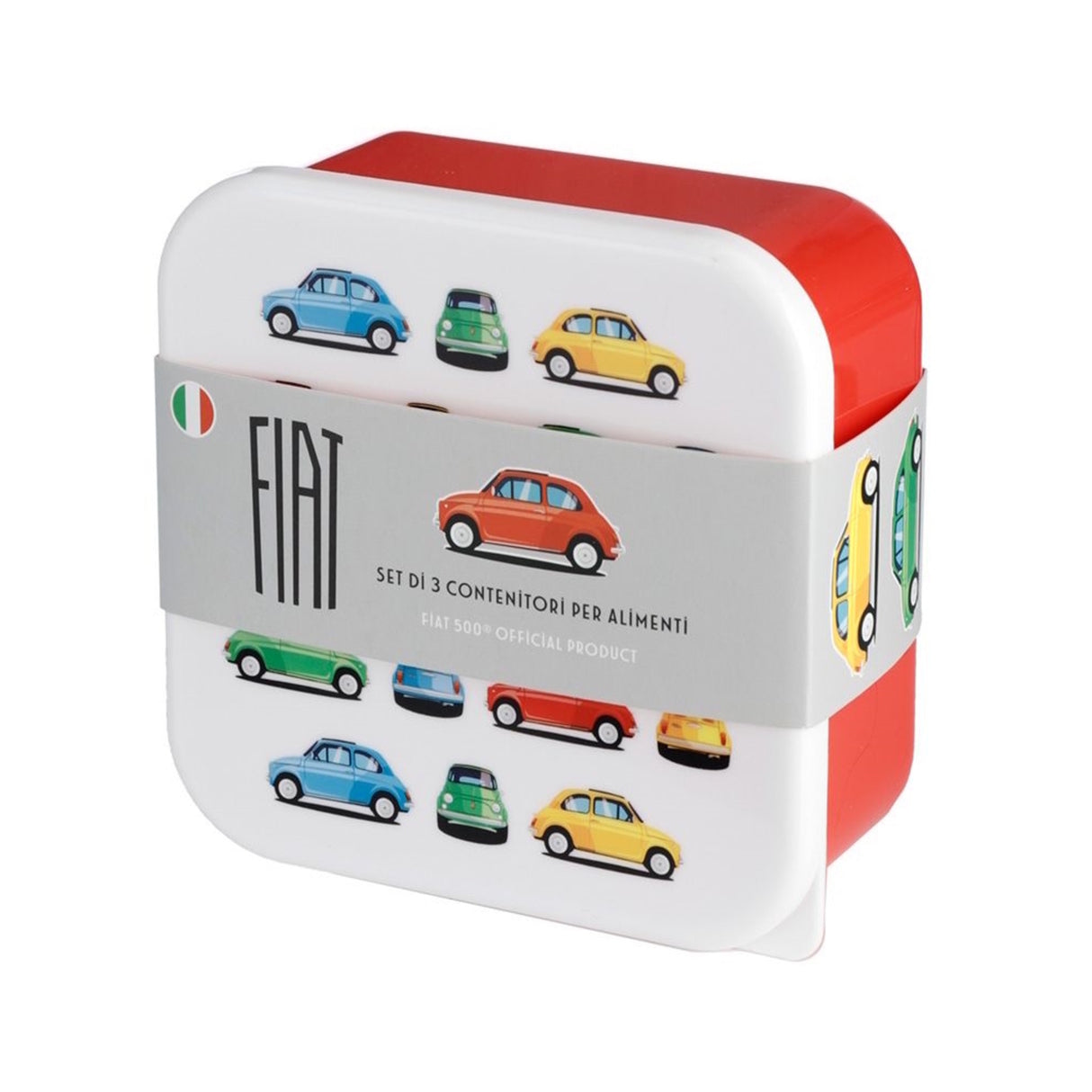 Fiat 500 Retro Vesperdosen im 3er Set