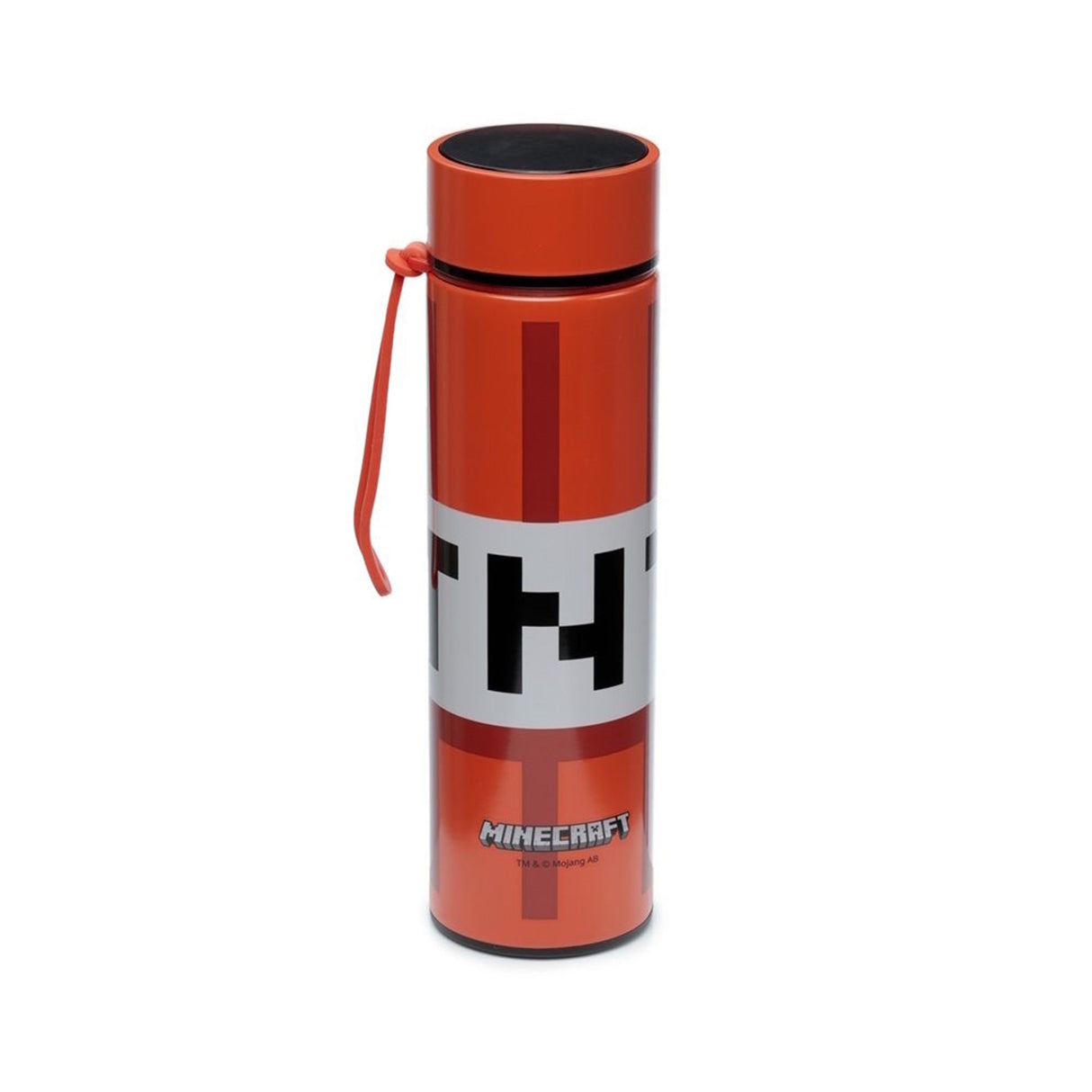 Minecraft TNT Thermoflasche mit Digital-Thermometer