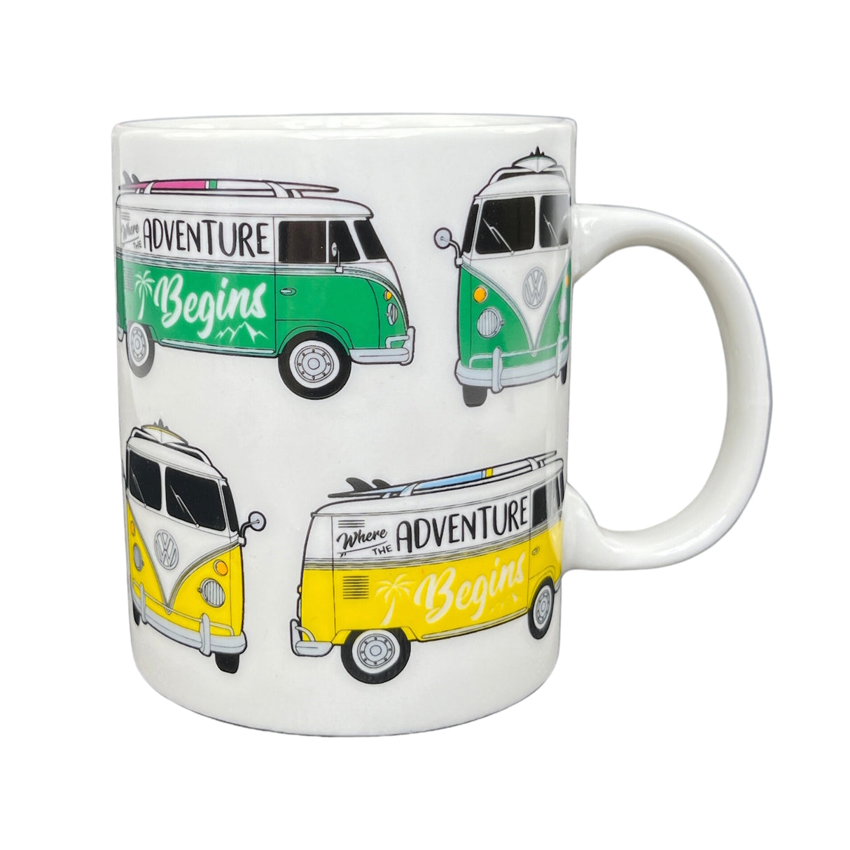 Volkswagen VW T1 Bulli Kaffeebecher mit Untersetzer