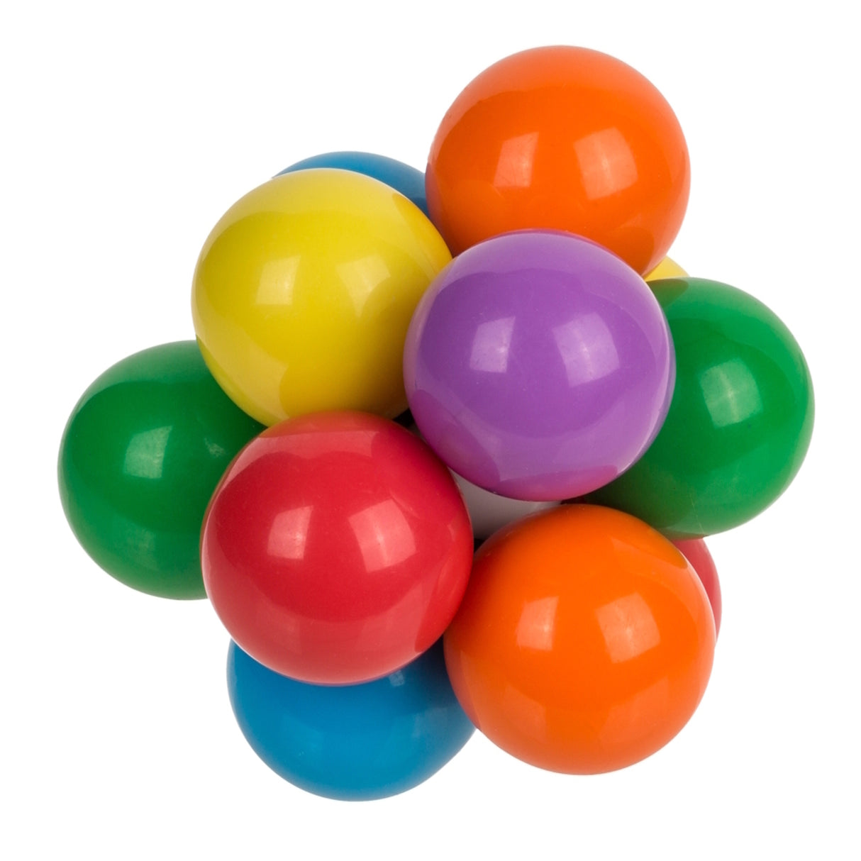 Atom Stressball in bunten Farben