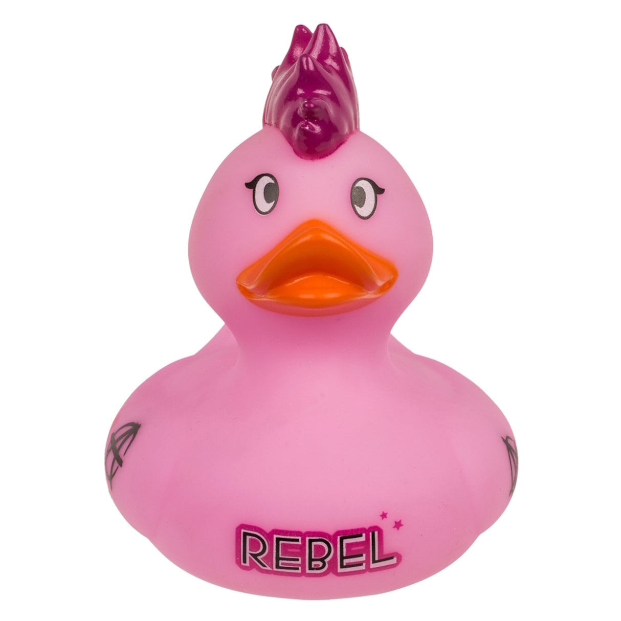Punk Badeente mit Irokesenschnitt
