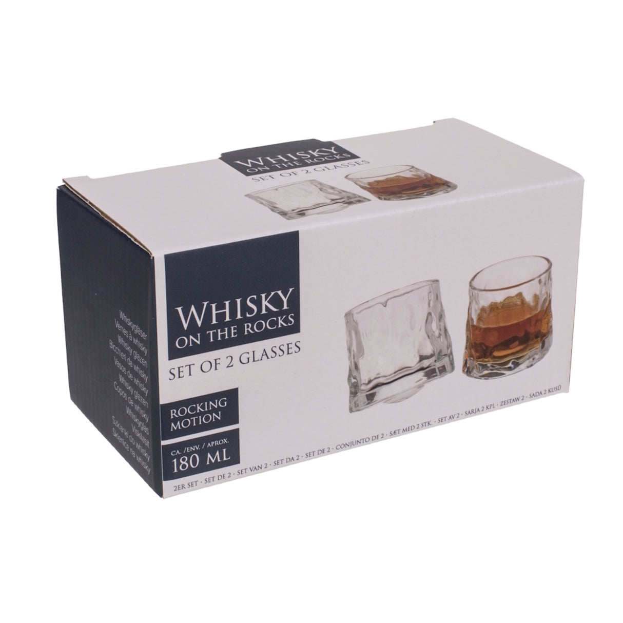 On the Rocks Whiskeygläser im 2er Set