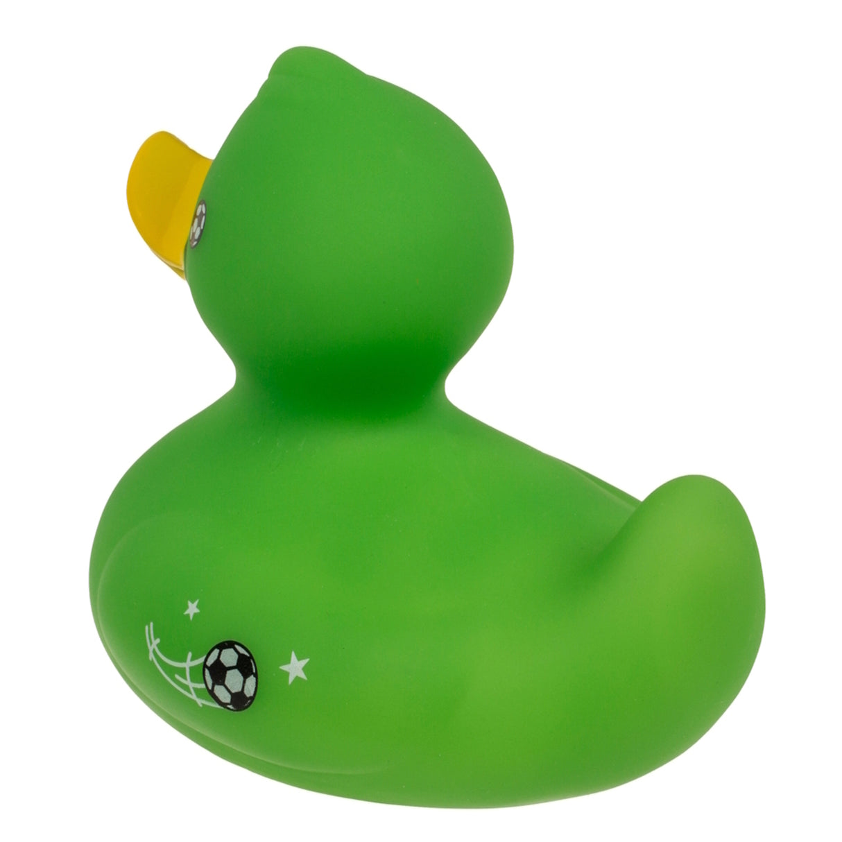 Fußball Badeente in grasgrün