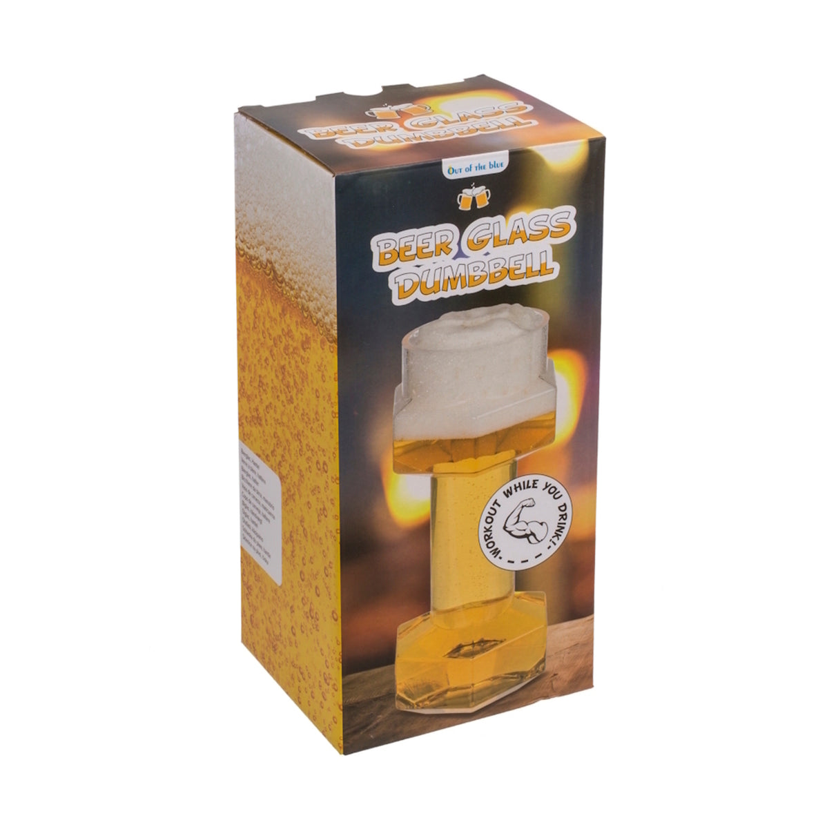 XXL Hantel Bierglas mit ca. 700ml Fassungsvermögen